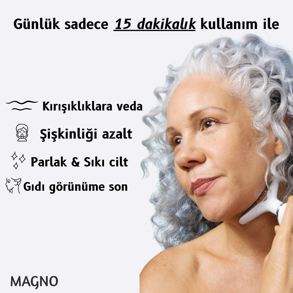 Yüz Kası Uyandırıcı EMS Cihazı | Doğal Gıdık ve Kırışıklık Giderici