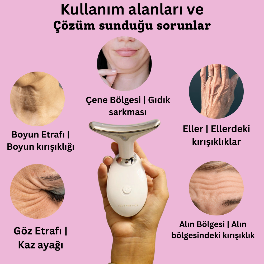 Yüz Kası Uyandırıcı EMS Cihazı | Doğal Gıdık ve Kırışıklık Giderici
