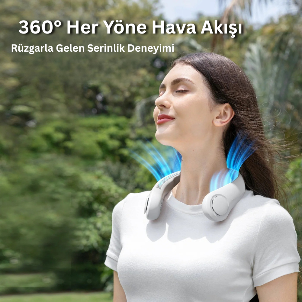 Şarjlı Boyun Fanı  | Daha Serin ve Rahat Yaz için